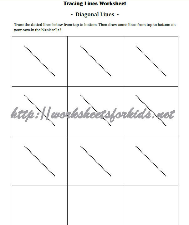 worksheet Worksheets For Kids